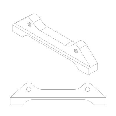 Customized Caliper Brackets