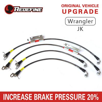 Wrangler JK High Performance Stainless Steel Brake Lines