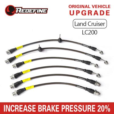 Land Cruiser LC200 High Performance Stainless Steel Brake Lines