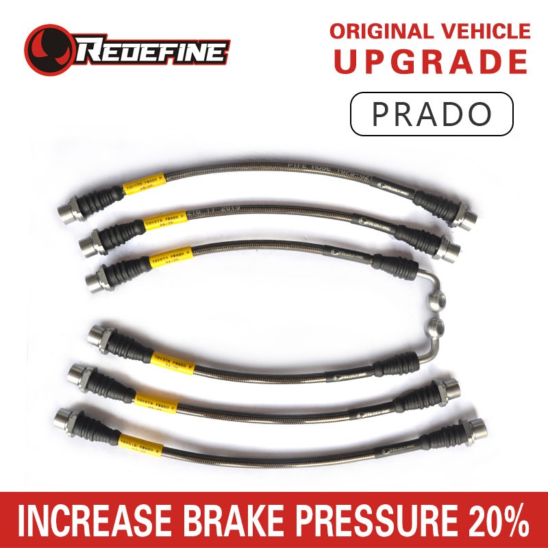 PRADO High Performance Stainless Steel Brake Lines