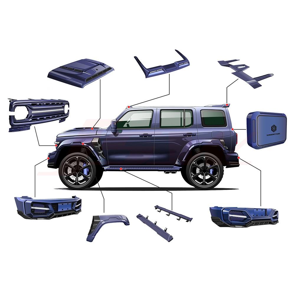 Shadow body kit