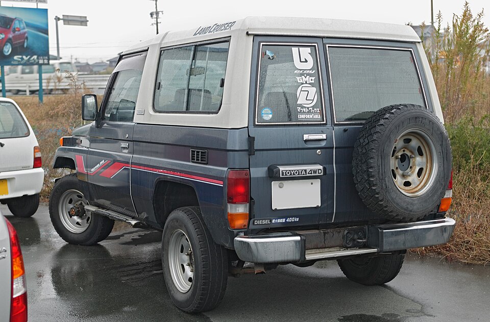 Toyota Land Cruiser 71 — эталовая фотография автомобиля