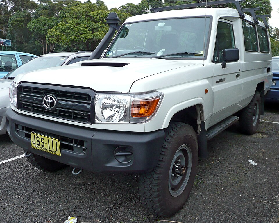 Toyota Land Cruiser 78 — эталовая фотография автомобиля