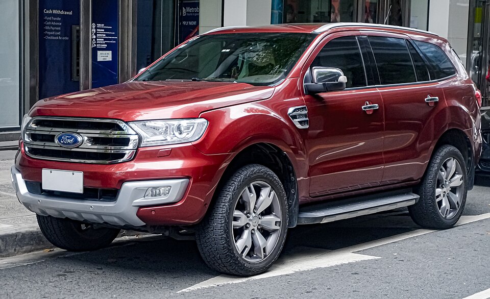 Ford Everest — эталонная фотография автомобиля