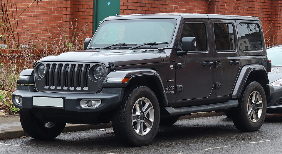 Jeep Wrangler — эталонная фотография автомобиля