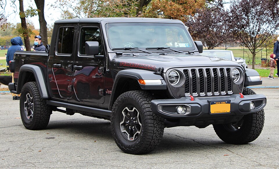 Jeep Gladiator — эталонная фотография автомобиля